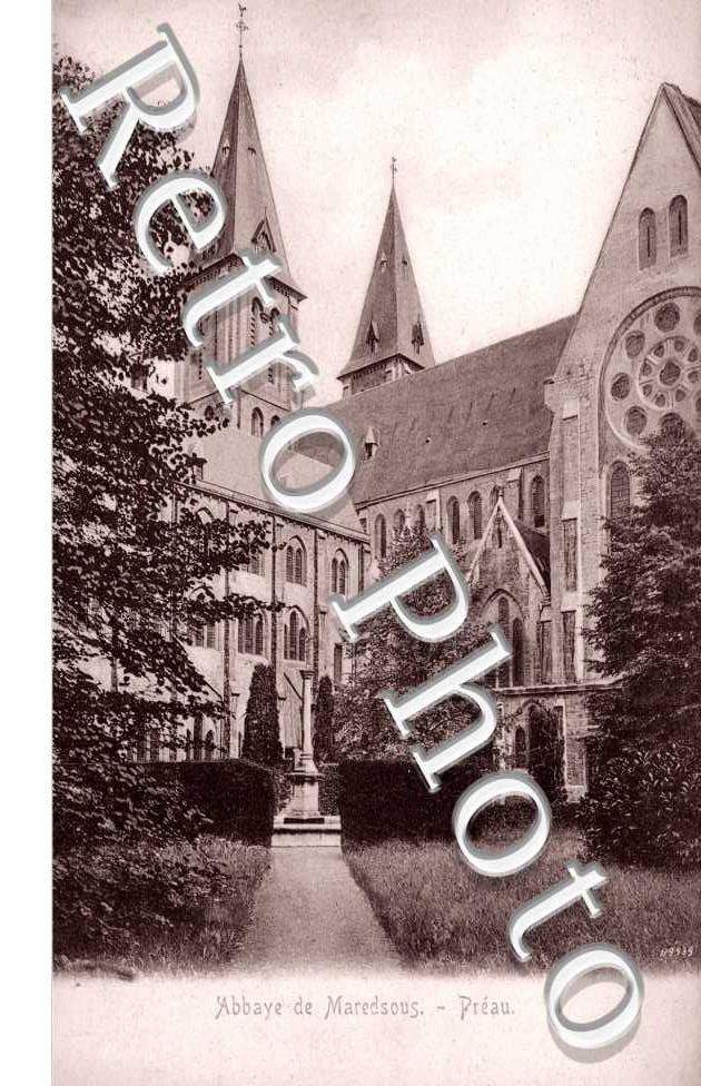 abbaye de Maredsous, preau