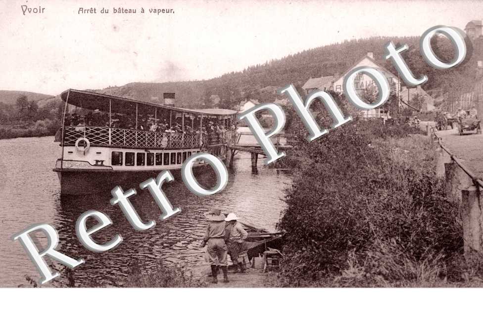 Arret du Bateau a vapeur