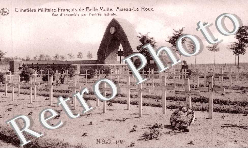 Cimetiere Militaire Francais de Belle-Motte, Vue d'Ensemble