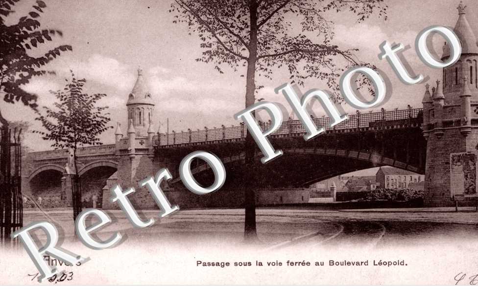 passage sous la Voie Ferree au Boulevard Leopold