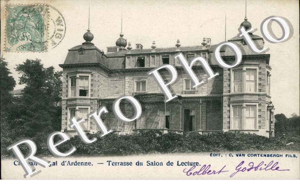 Chateau Royal d'Ardenne, Terrasse du Salon de Lecture