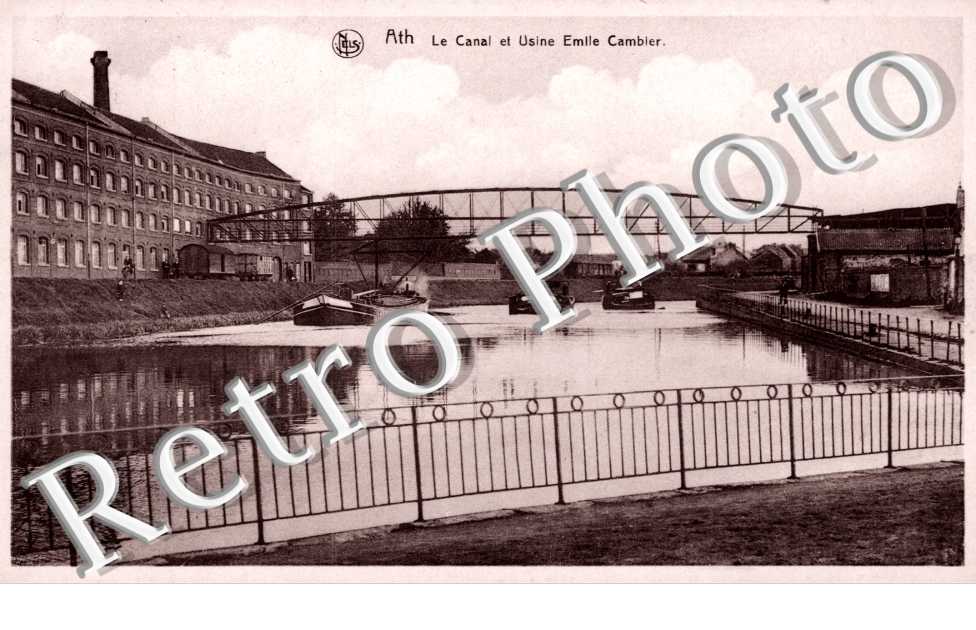 Le Canal et Usine Emile Cambier