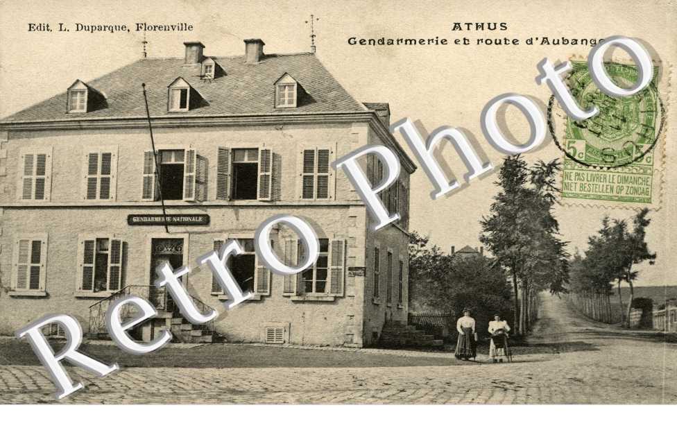 gendarmerie et route d'Aubange
