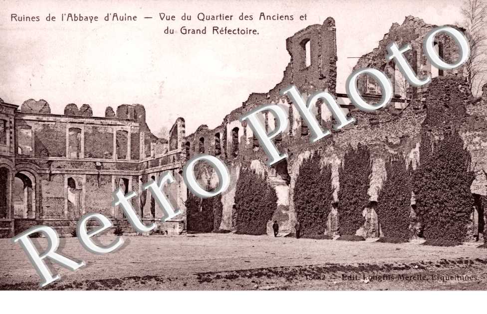 Ruines de l'Abbaye, Vue du Quartier des Anciens et du Grand Refectoire