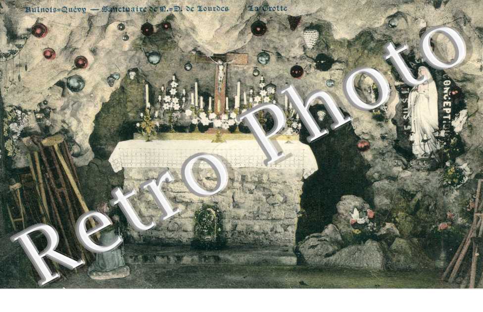 Sanctuaire de Notre Dame de Lourdes, la Grotte