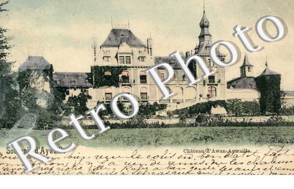LE chateau d'Awan-Aywaille (couleur)