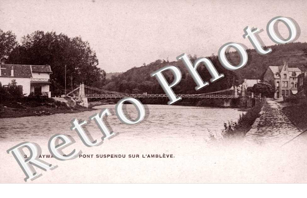 LE - pont suspendu sur l'Ambleve