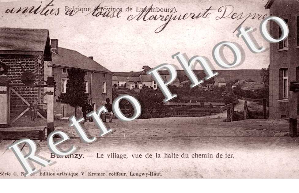 Le Village, vue de la Halte du chemin de fer