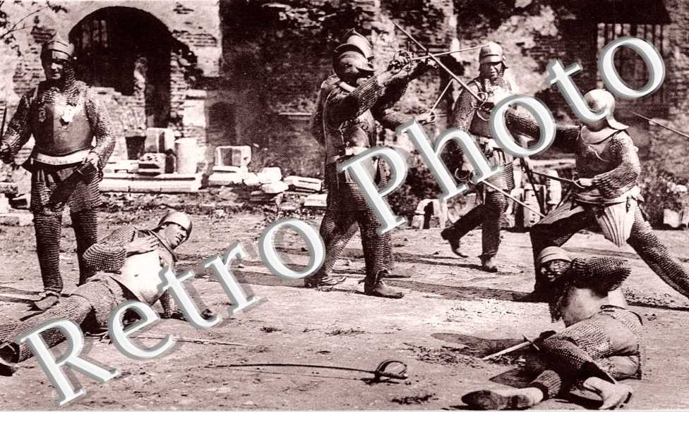 Combats du Moyen Age reconstitués en 1929