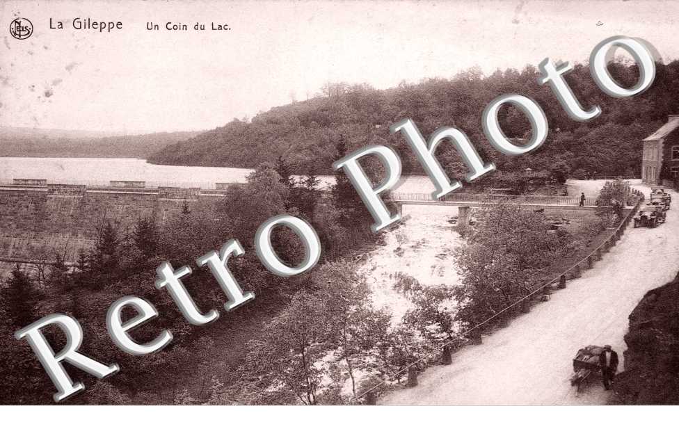 Un coin du lac - la Gileppe