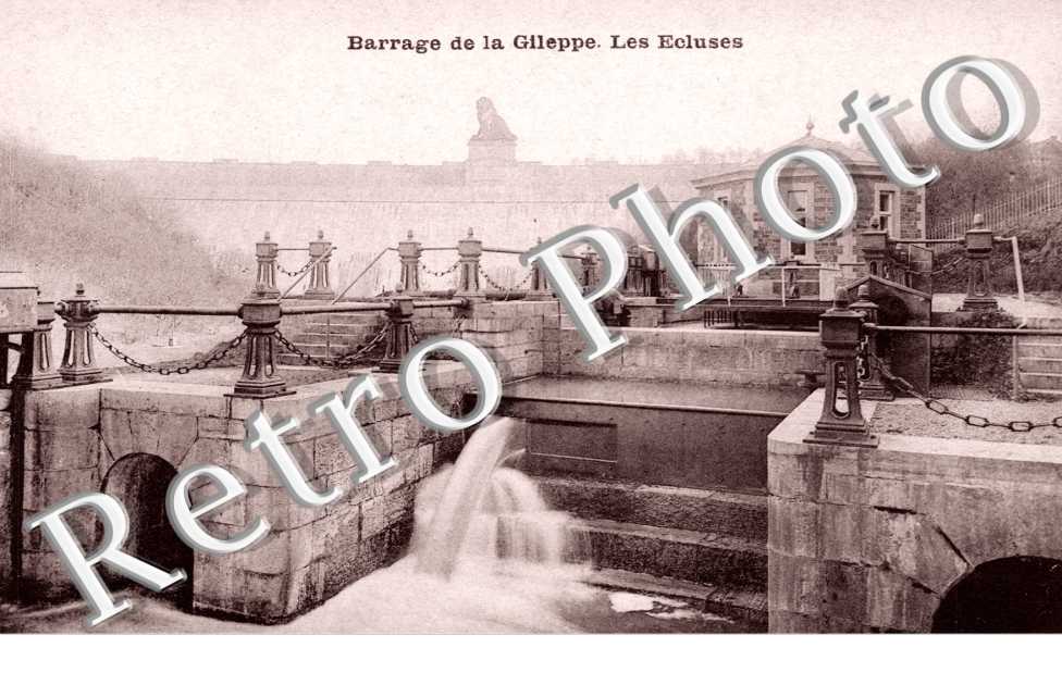 barrage de la Gileppe - les ecluses