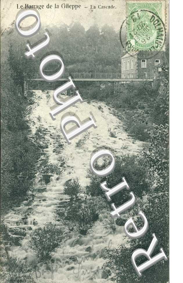 Barrage de la Gileppe - la cascade