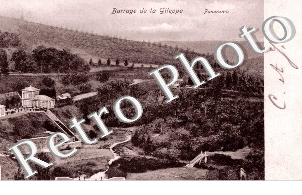 Barrage de la Gileppe - panorama