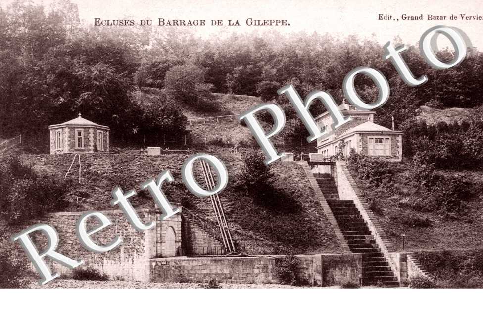 Ecluses du barrage de la Gileppe
