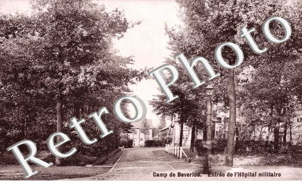 Camp       -   entree de l'hopital militaire