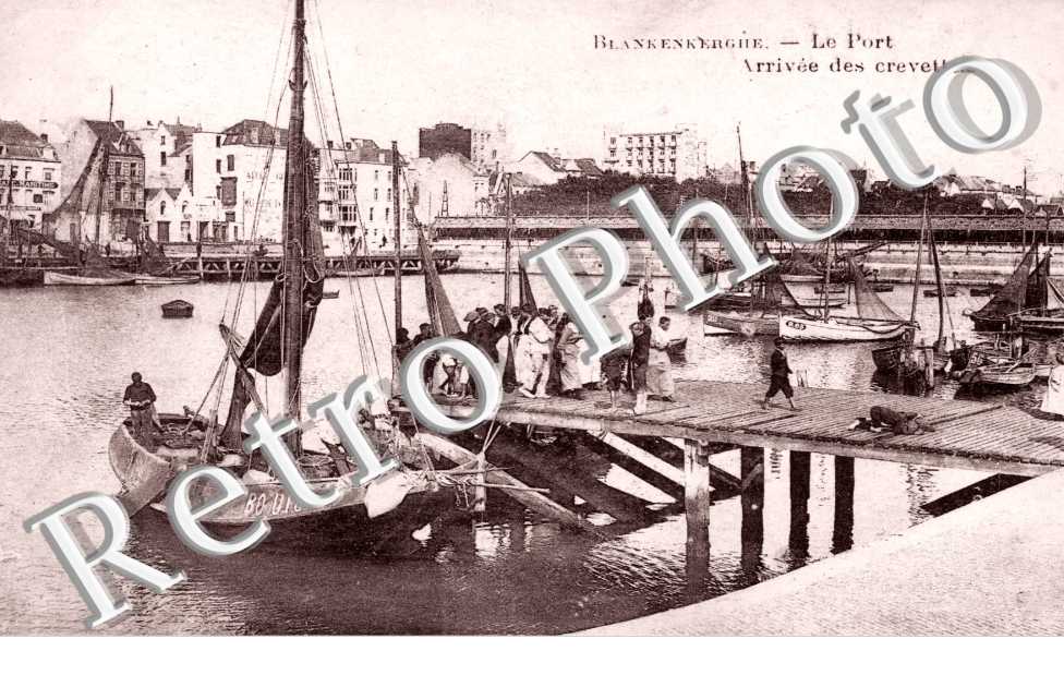 Le Port, arrivee des crevettes