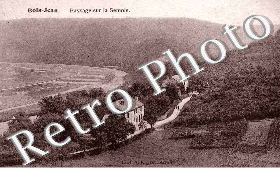 Bois-jean - Paysage sur la semois