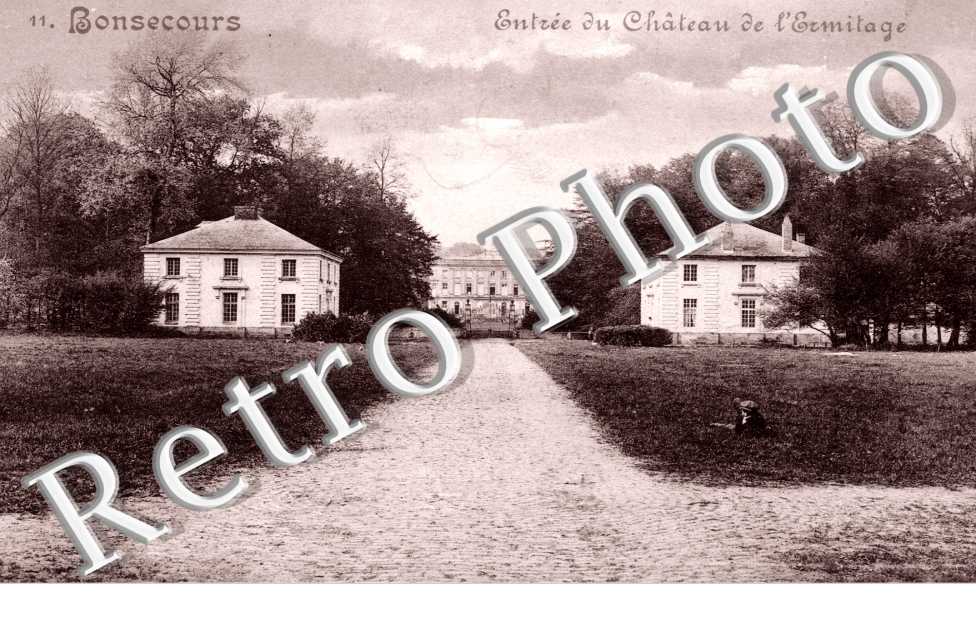 Entree du chateau de l'Ermitage