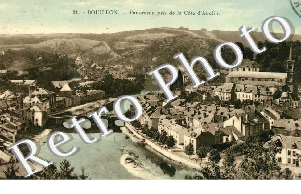 Panorama pris de la Cote d'Auclin