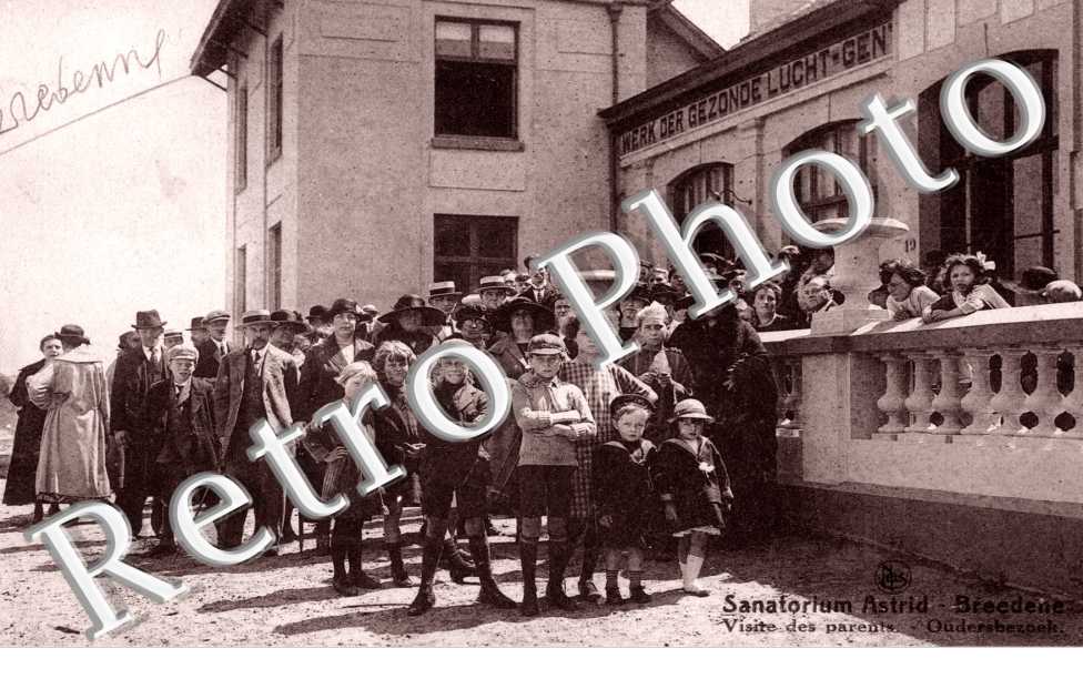 Sanatorium astrid - visite des parents