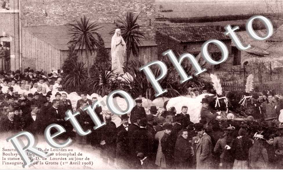 Sanctuaire de Notre Dame de Lourdes au Bouhay lez Liege, le Char