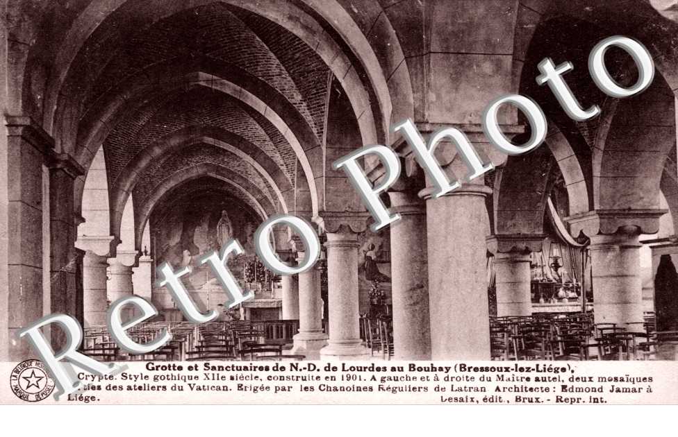 Grotte et Sancutaire de Notre Dame de Lourdes au Bouhay