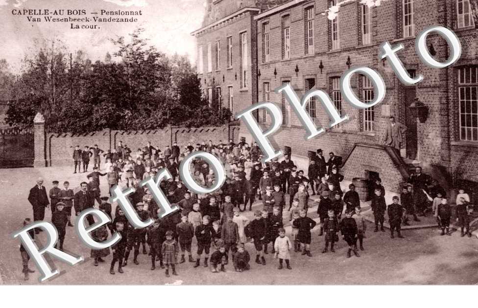 Pensionnat Van Wesenbeeck-Vandezande  La cour