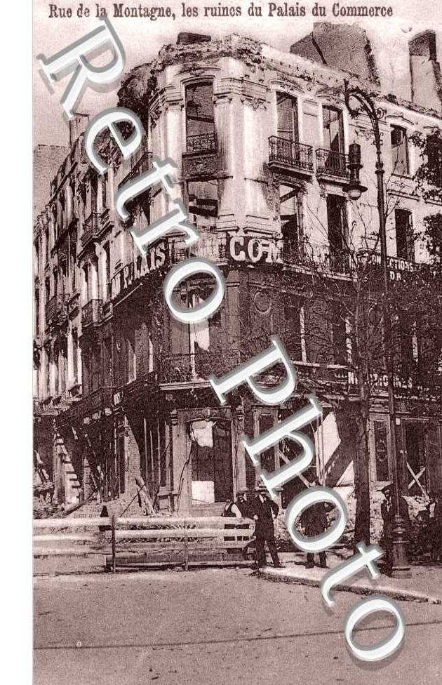 Rue de la Montagne, Ruines du Palais du Commerce