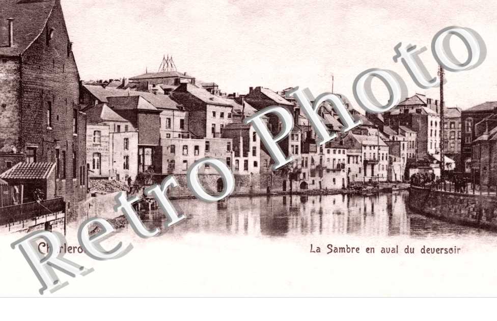La Sambre en aval du Deversoir