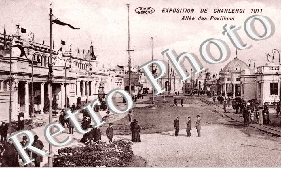 Exposition de 1911, Allee des Pavillons