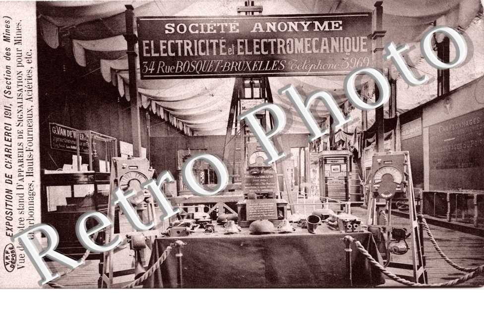 Exposition 1911, Stand d'appareils de signalisation pour mines