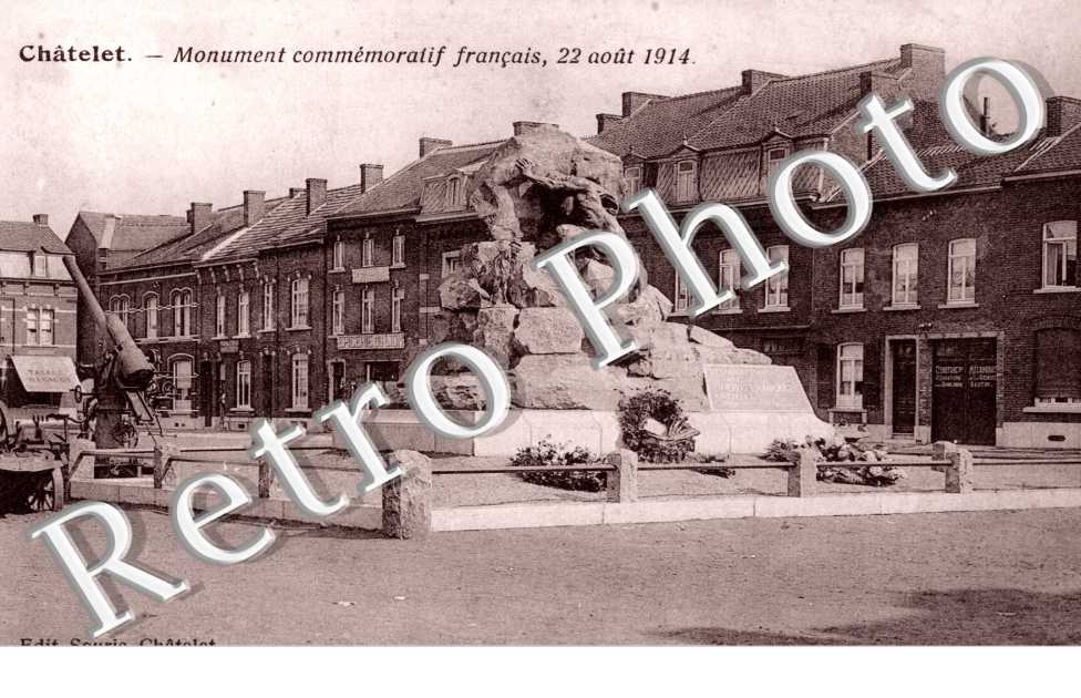 Le monument francais 22 aout 1914