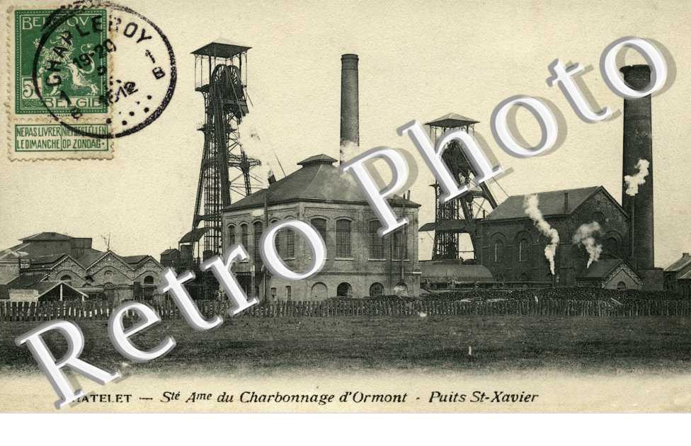 Societe Ame du charbonnage d'Ormont - Puits St-Xavier