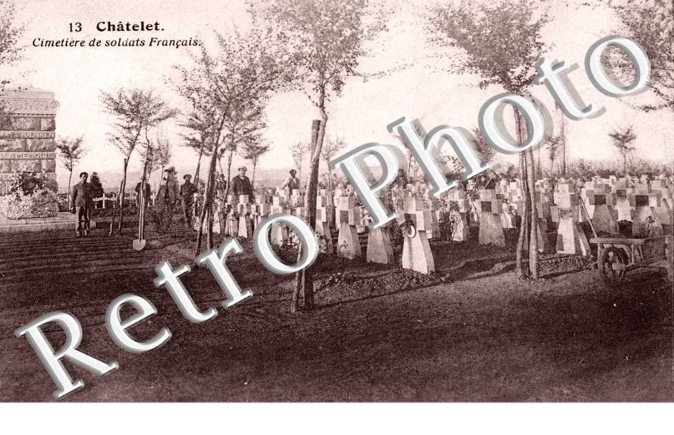 Cimetiere de soldats francais
