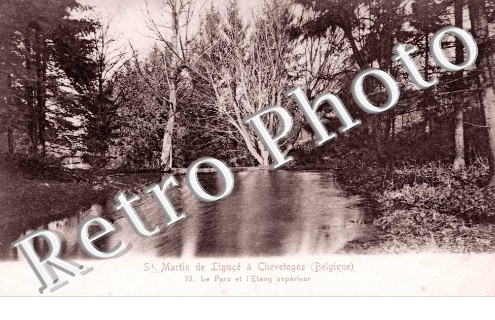 Saint Martin de Liguge - Le parc et l'etang
