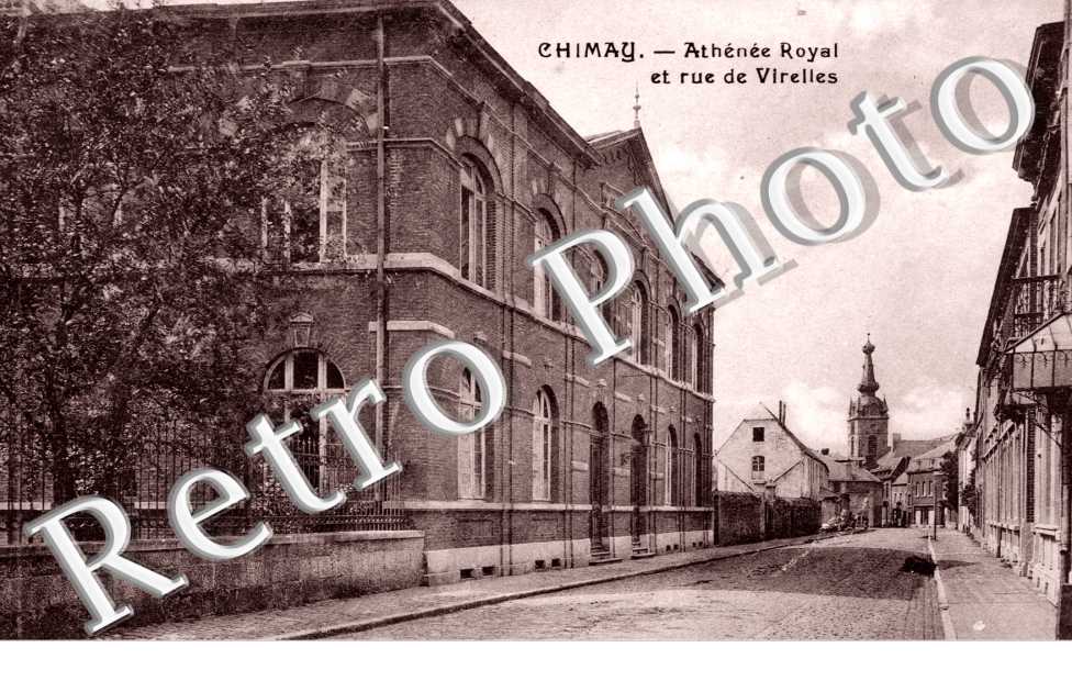 Athenee Royal et Rue de Virelles