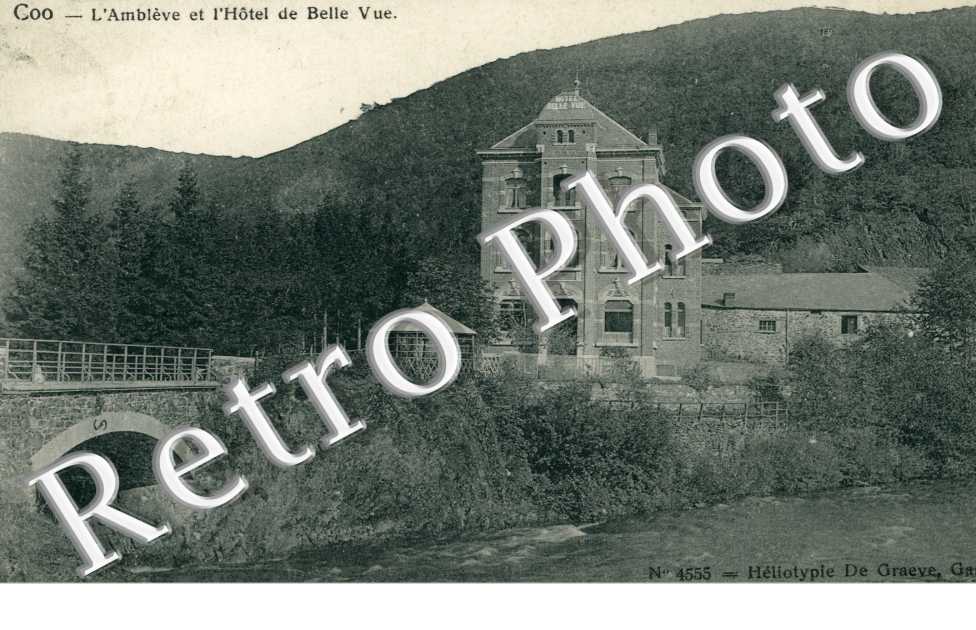 L'Ambleve et l'hotel de Belle vue