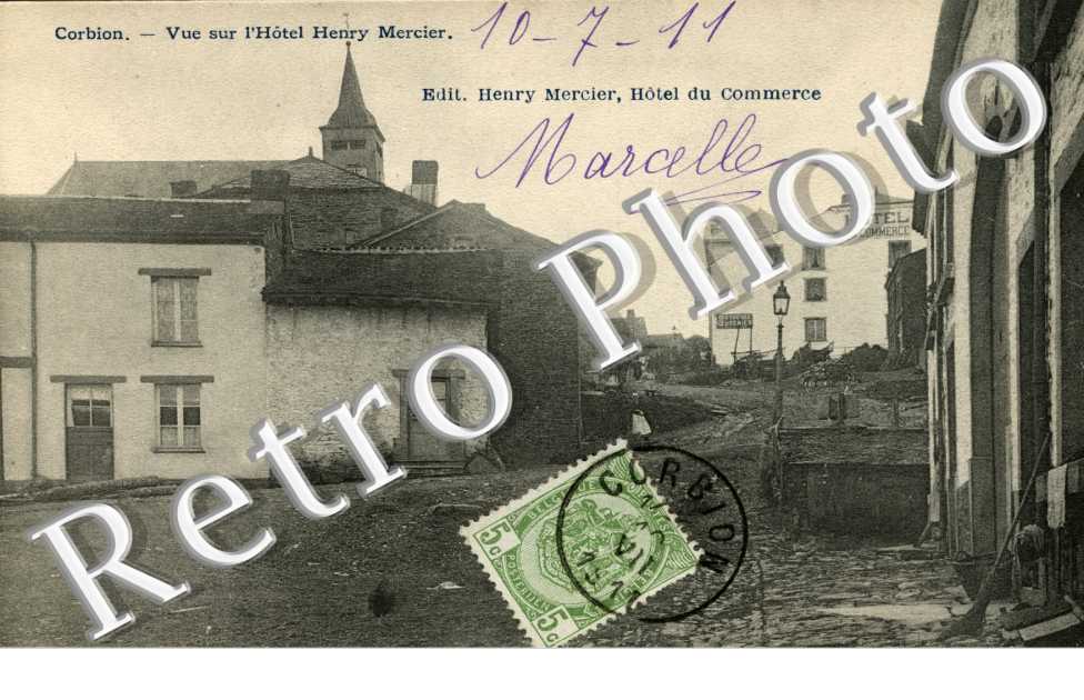 Vue sur l'hotel Henry mercier