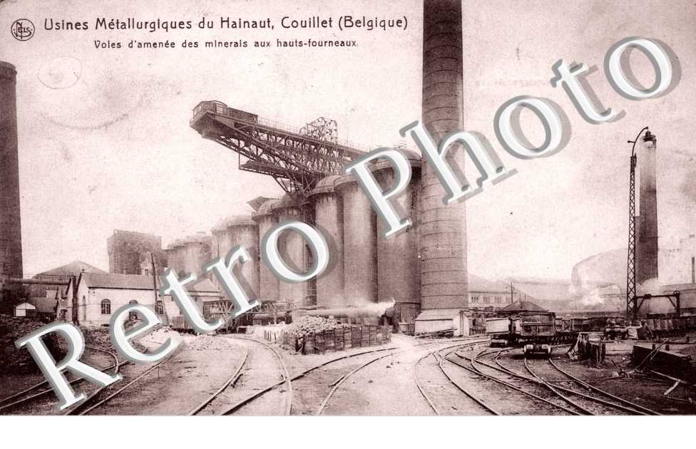 usines metallurgiques du Hainaut