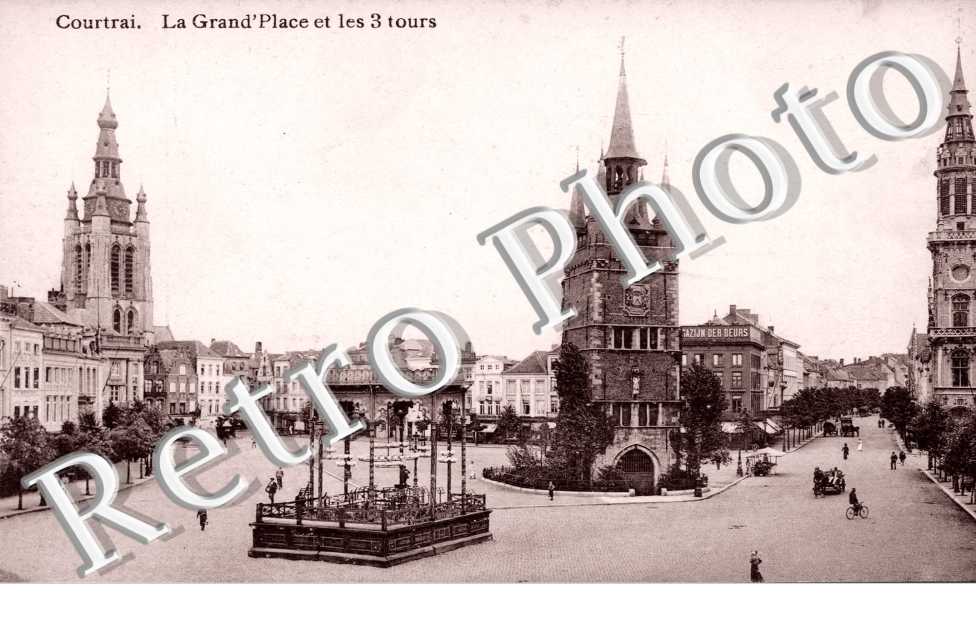 La Grand'Place et les trois tours