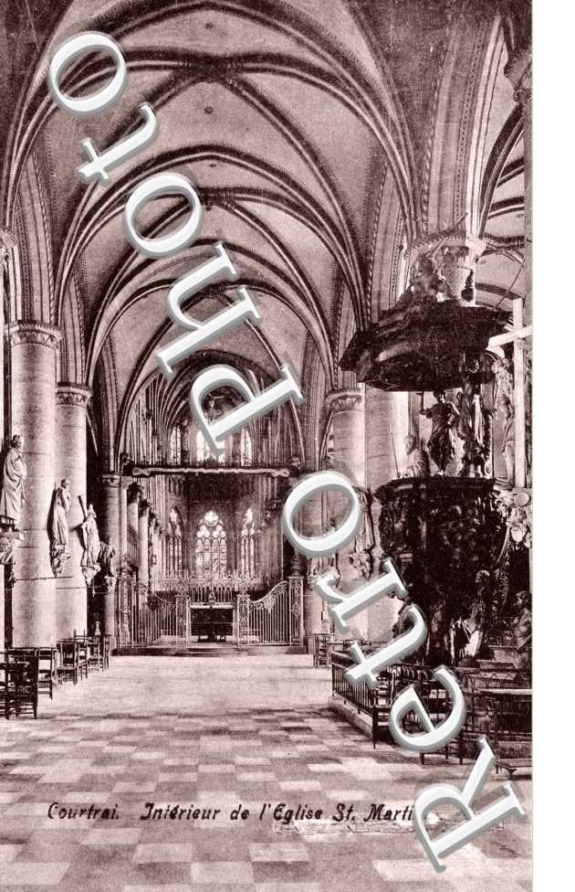 Intérieur  de l'Eglise Saint Martin