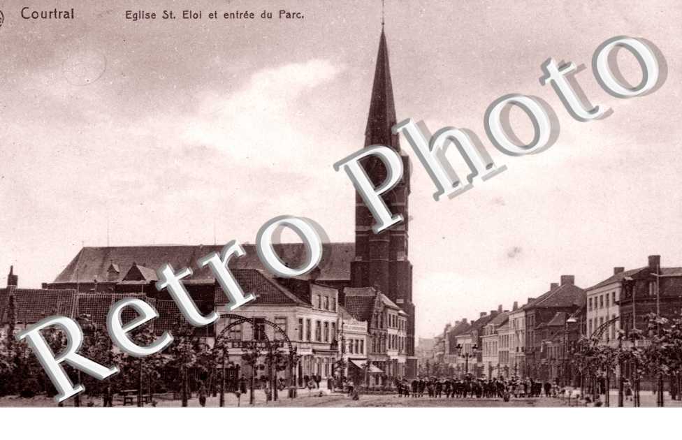 l'Eglise Saint Eloi et Entrée du Parc