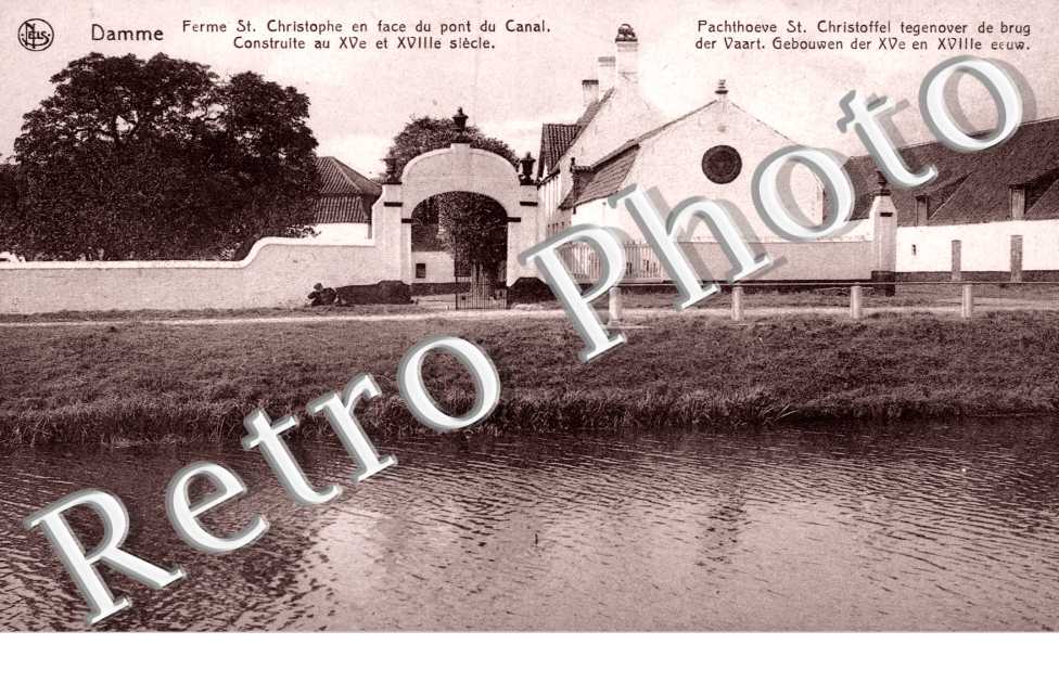 Ferme Saint-Christophe en face du Pont du Canal