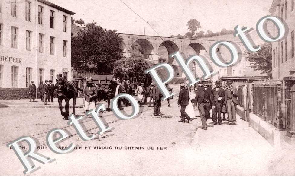 Rue Pisseroule et Viaduc du Chemin de Fer