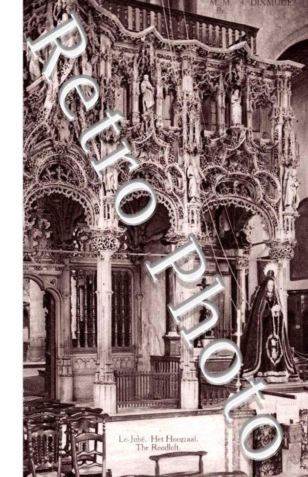 Interieur de l'eglise - le Jube