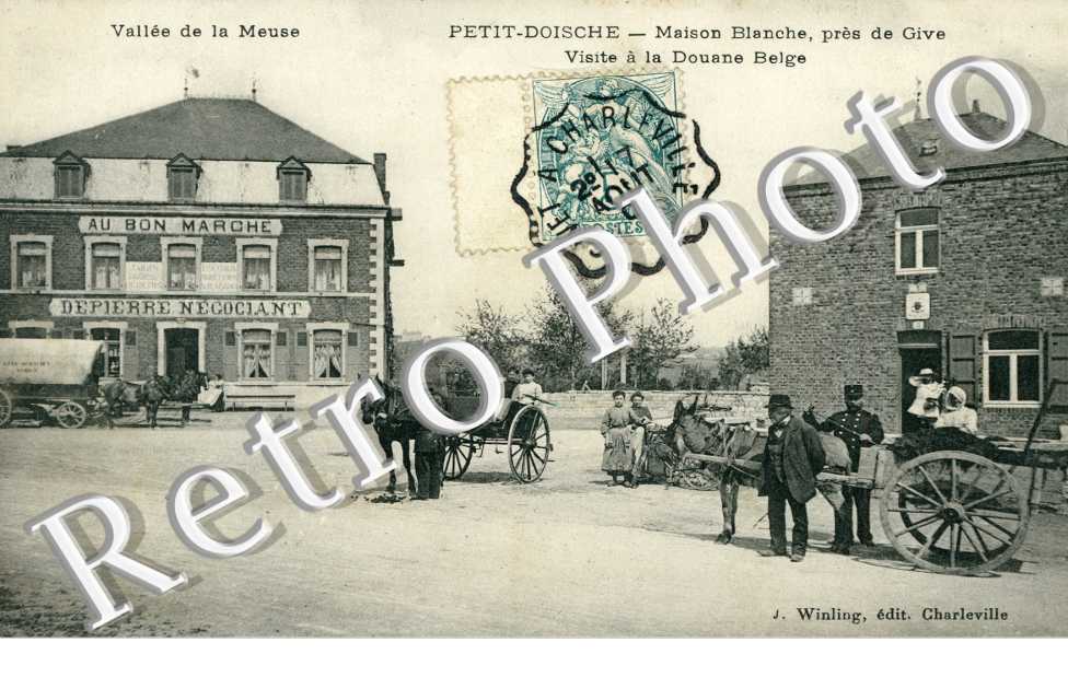 Maison Blanche, Visite a la Douane Belge