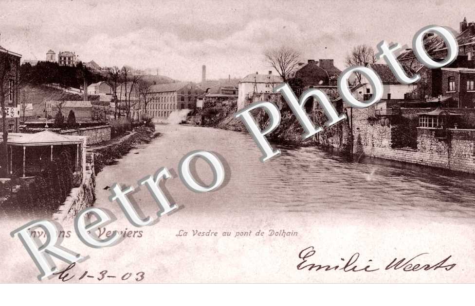 La Vesdre au pont de Dolhain