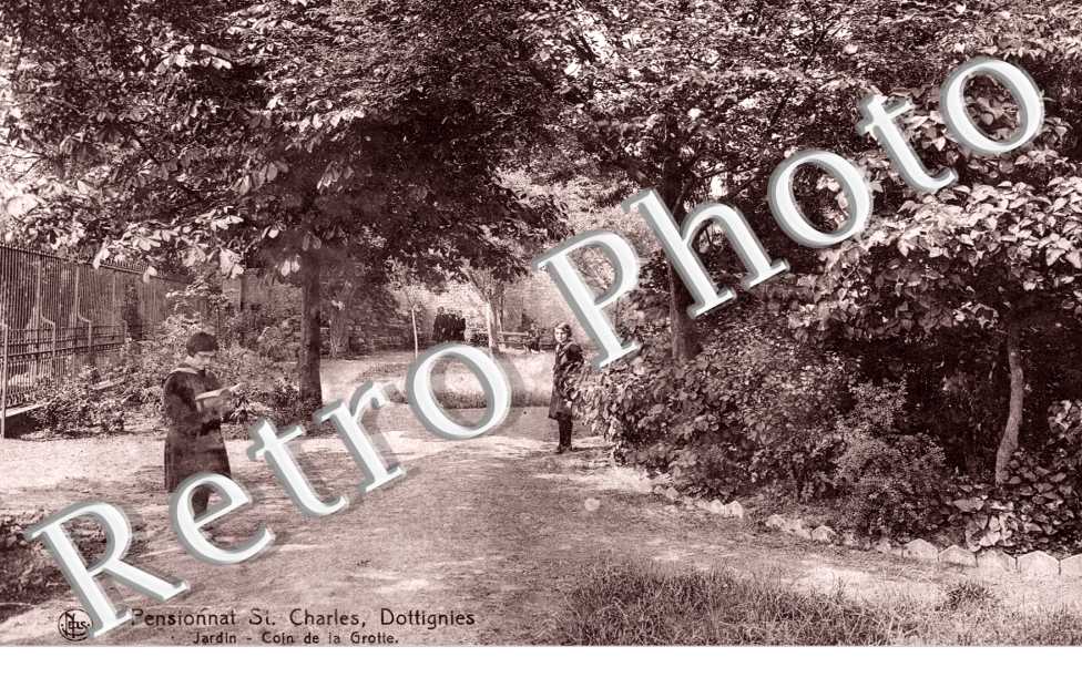 Pensionnat Saint Charles, le jardin