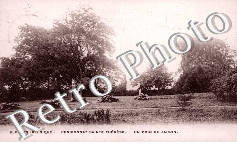 Pensionnat Sainte Therese, un coin du Jardin