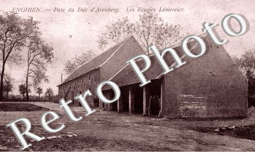 Parc du duc d'Arenberg - les ecuries Lemercier